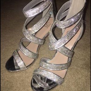 New sparkle heels